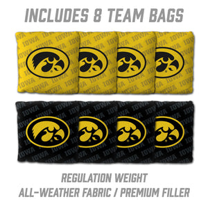 Iowa Hawkeyes 2'x4' Cornhole Game with Bags