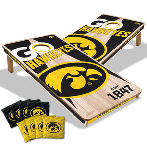 Iowa Hawkeyes 2'x4' Cornhole Game with Bags