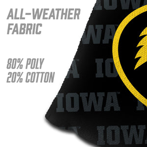 Iowa Hawkeyes Cornhole Bags  4 Pack - Black