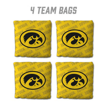 Iowa Hawkeyes Cornhole Bags  4 Pack - Yellow