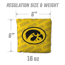 Iowa Hawkeyes Cornhole Bags  4 Pack - Yellow