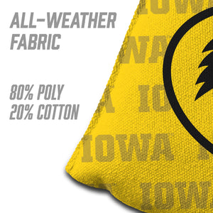 Iowa Hawkeyes Cornhole Bags  4 Pack - Yellow