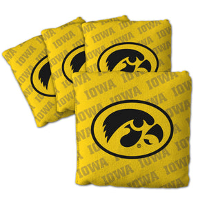 Iowa Hawkeyes Cornhole Bags  4 Pack - Yellow