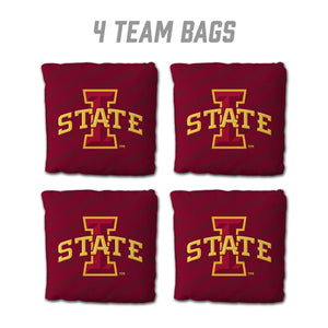 Iowa State Cyclones Cornhole Bags 4 Pack - Maroon