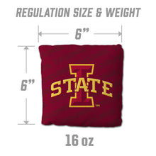 Iowa State Cyclones Cornhole Bags 4 Pack - Maroon