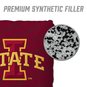 Iowa State Cyclones Cornhole Bags 4 Pack - Maroon