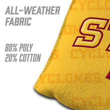 Iowa State Cyclones Cornhole Bags  4 Pack - Yellow