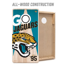 Jacksonville Jaguars 2'x4' Cornhole Game with Bags