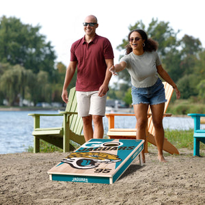 Jacksonville Jaguars 2'x4' Cornhole Game with Bags