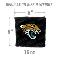 Jacksonville Jaguars Cornhole Bags 4 Pack - Black