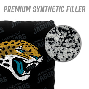 Jacksonville Jaguars Cornhole Bags 4 Pack - Black