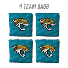 Jacksonville Jaguars Cornhole Bags 4 Pack - Teal