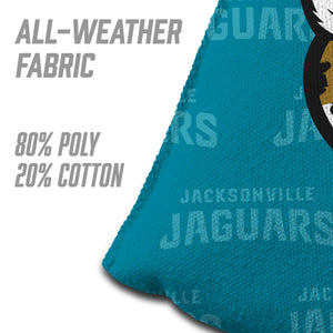 Jacksonville Jaguars Cornhole Bags 4 Pack - Teal