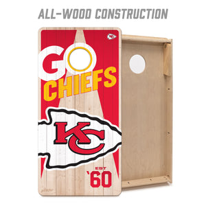 Kansas City Chiefs 2'x4' Cornhole Game with Bags