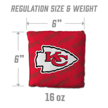 Kansas City Chiefs Cornhole Bags 4 Pack - Red