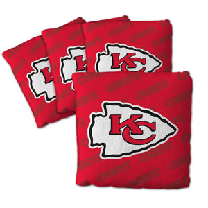 Kansas City Chiefs Cornhole Bags 4 Pack - Red