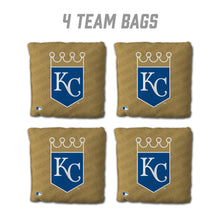 Kansas City Royals Cornhole Bags - 4 Pack - Gold