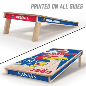 Kansas Jayhawks 2'x4' Cornhole Game with Bags