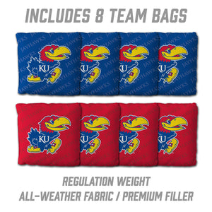 Kansas Jayhawks 2'x4' Cornhole Game with Bags