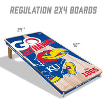 Kansas Jayhawks 2'x4' Cornhole Game with Bags