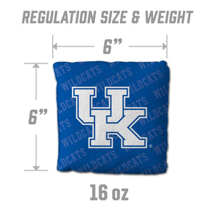 Kentucky Wildcats Cornhole Bags  4 Pack - Blue