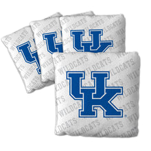 Kentucky Wildcats Cornhole Bags  4 Pack - White