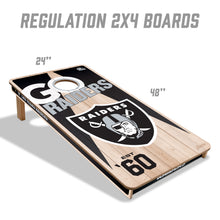 Las Vegas Raiders 2'x4' Cornhole Game with Bags