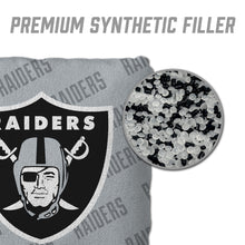 Las Vegas Raiders Cornhole Bags 4 Pack - Gray