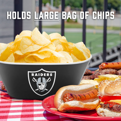 Las Vegas Raiders Large Party Bowl