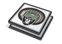 Las Vegas Raiders 3D StadiumViews Coaster Set