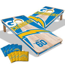 Los Angeles Chargers 2'x4' Cornhole Game with Bags