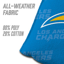 Los Angeles Chargers Cornhole Bags 4 Pack - Blue