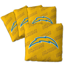 Los Angeles Chargers Cornhole Bags 4 Pack - Yellow