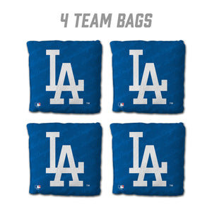 Los Angeles Dodgers Cornhole Bags - 4 Pack - Blue