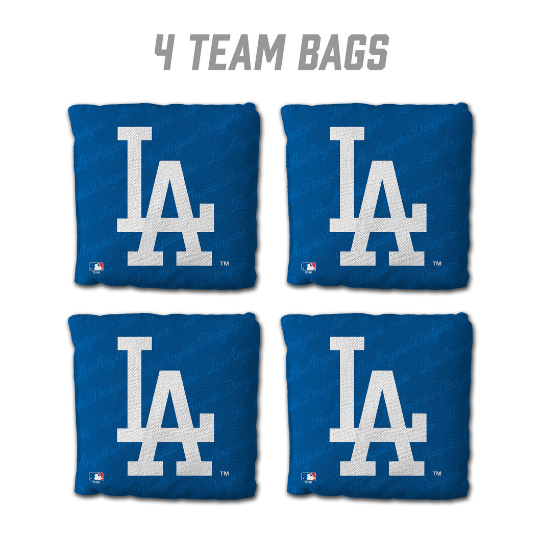 Los Angeles Dodgers Cornhole Bags - 4 Pack - Blue
