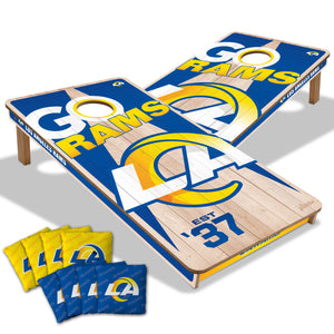 Los Angeles Rams 2'x4' Cornhole Game with Bags