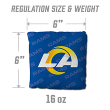 Los Angeles Rams Cornhole Bags 4 Pack - Blue
