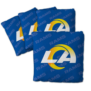 Los Angeles Rams Cornhole Bags 4 Pack - Blue