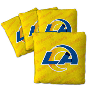 Los Angeles Rams Cornhole Bags 4 Pack - Yellow