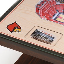 Louisville Cardinals 25-Layer StadiumViews Lighted End Table - Cardinal Stadium