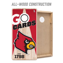 Louisville Cardinals 2'x4' Cornhole Game with Bags