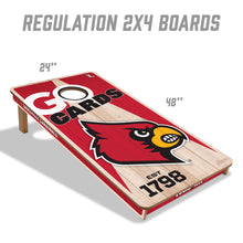 Louisville Cardinals 2'x4' Cornhole Game with Bags