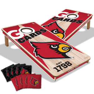 Louisville Cardinals 2'x4' Cornhole Game with Bags