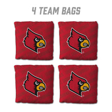 Louisville Cardinals Cornhole Bags  4 Pack - Red