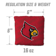 Louisville Cardinals Cornhole Bags  4 Pack - Red