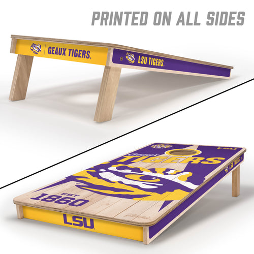 LSU Tigers 2'x4' Cornhole Game with Bags