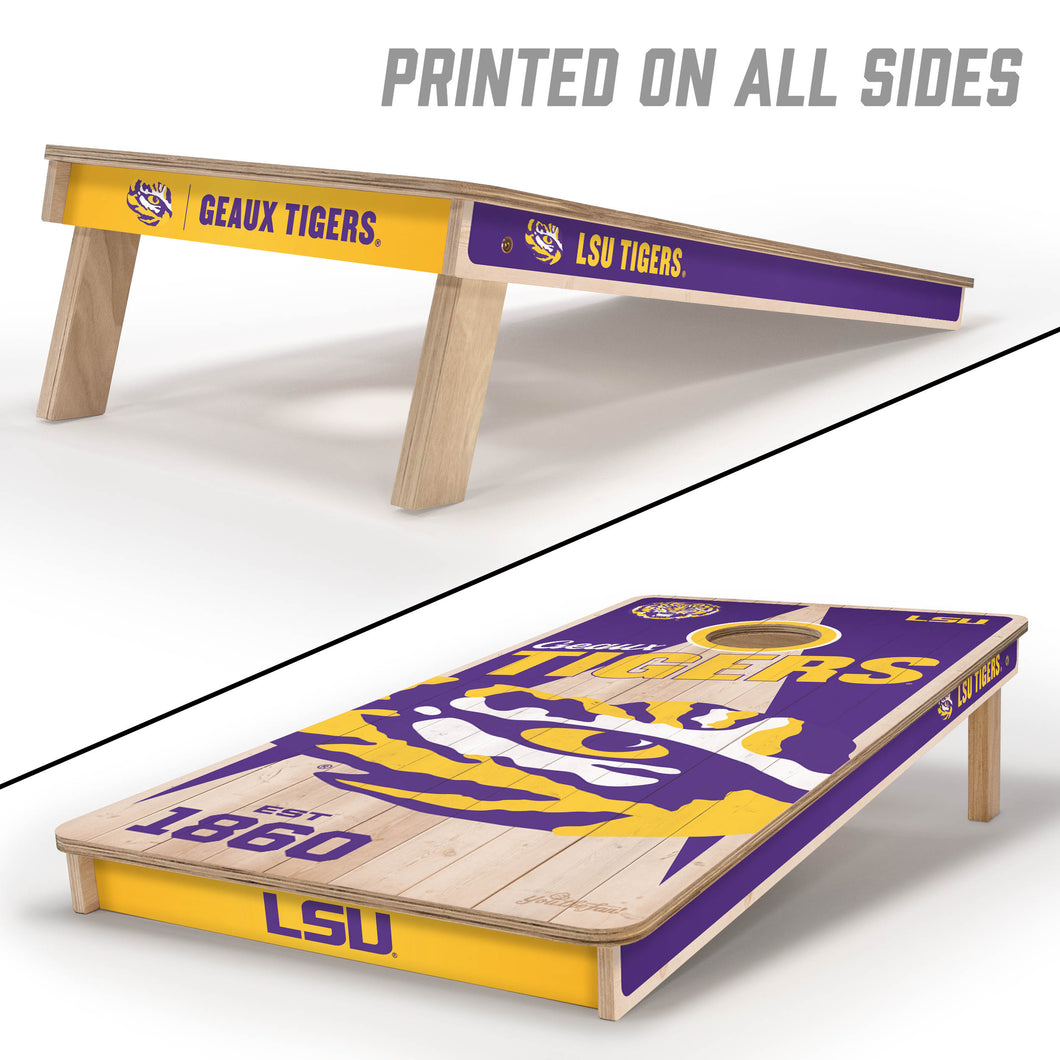 LSU Tigers 2'x4' Cornhole Game with Bags