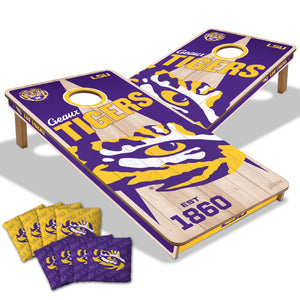 LSU Tigers 2'x4' Cornhole Game with Bags