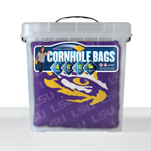 LSU Tigers Cornhole Bags  4 Pack - Purple