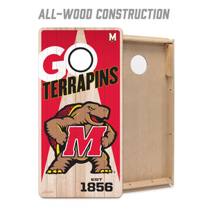 Maryland Terrapins 2'x4' Cornhole Game with Bags